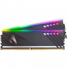 Модуль памяти 16GB Gigabyte DDR4 3200 DIMM Aorus RGB Gray Gaming Memory GP-ARS16G32 2 pack Non-ECC, CL16, 1.35V, Kit (2x8GB), RTL  (808686)                                                                                                               