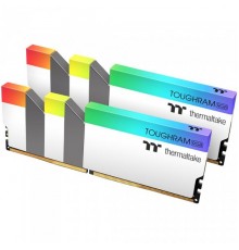 Модуль памяти 16GB Thermaltake DDR4 4600 DIMM TOUGHRAM RGB White Gaming Memory R022D408GX2-4600C19A Non-ECC, CL19, 1.5V, Heat Shield, XMP 2.0, Kit (2x8GB), RTL (525787)                                                                                  