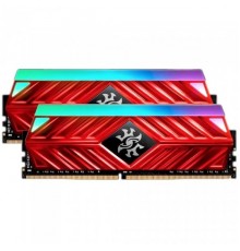 Модуль памяти 32GB ADATA DDR4 2666 DIMM XPG SPECTRIX D41 RGB Red Gaming Memory AX4U2666716G16-DR41 Non-ECC, CL16, 1.35V, 2048x8, Kit (2x16GB), RTL (777900)                                                                                               