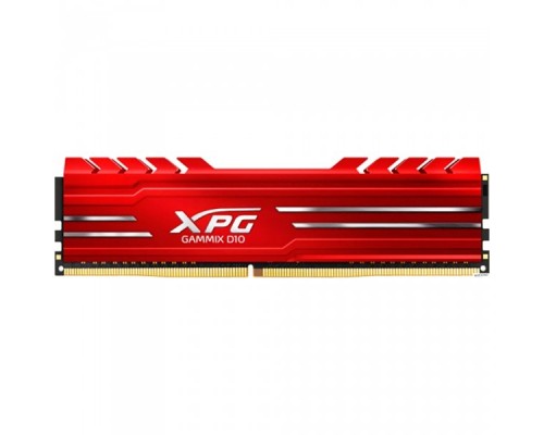 Модуль памяти 16GB ADATA DDR4 3200 DIMM XPG GAMMIX D10 Red Gaming Memory AX4U3200716G16A-SR10 Non-ECC, CL16, 1.35V, 2048x8, RTL (776446)