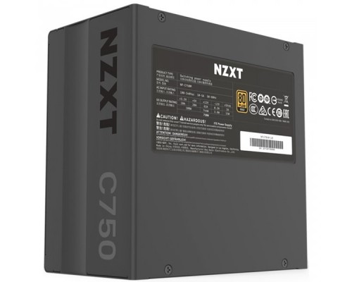 Блок питания NZXT C Series C750 - 750W ATX modular PSU, 80 PLUS Gold (EU)