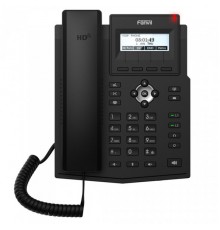 Телефон IP X1SP Fanvil IP телефон 2 линии, ч/б экран c подсветкой, HD, Opus, 10/100 Мбит/с, PoE                                                                                                                                                           