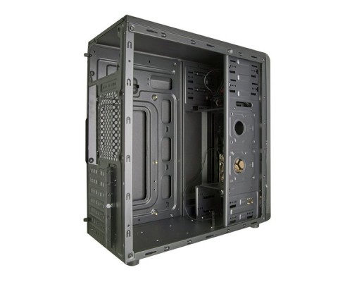 Корпус Miditower ExeGate EVO-8205-Blue-700W (ATX,БП 700NPX, 1*USB+1*USB3.0, HD аудио, черный с голубой подсветкой)