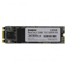 Накопитель SSD ExeGate A2000MNext 120GB M.2 2280 3D TLC (SATA-III)                                                                                                                                                                                        