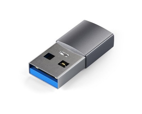 Адаптер-переходник Satechi USB Type-A to Type-C Adapter - Space Gray