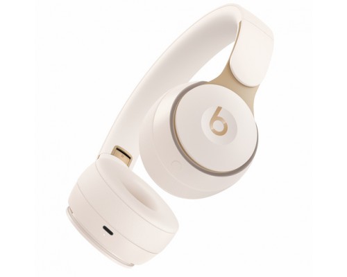 Наушники Beats Solo Pro Wireless Noise Cancelling Headphones - Ivory