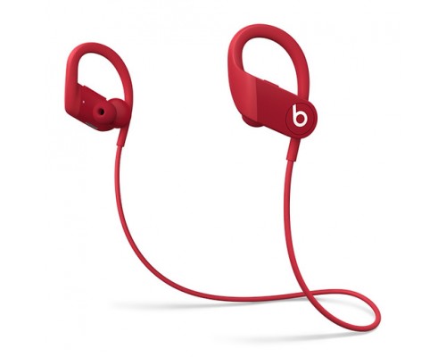 Беспроводные наушники-вкладыши Powerbeats High-Performance Wireless Earphones - Red, красного цвета