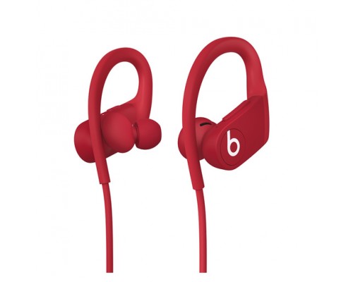 Беспроводные наушники-вкладыши Powerbeats High-Performance Wireless Earphones - Red, красного цвета