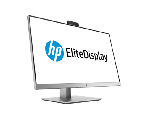 Монитор HP EliteDisplay E243d 23 Docking Monitor 1920x1080, 16:9, IPS, 250 cd/m2, 5ms, USB-C, USB-B, VGA, HDMI, DisplayPort out, RJ-45, Pop-up webcam, daisy chain, USB 3.1x3, height, tilt, swiv, pivot, Bl&Sl