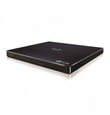 Привод LG Blu-ray BD-RE DL External Slim ODD BP55EB40 USB 2.0, M-DISC 4x, BD-R 6x, BD-R DL 6x, BD-RE 2x, DVD±R 8x, DVD±RW 8/6x, DVD±R DL 6x, DVD-RAM 5x, CD-RW 24x, CD-R 24x, DVD-ROM 8x, CD 24x, M-DISC, BDXL, Black, Retail                             