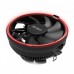 Вентилятор PCCooler E126MR  S775/115X/AM2/2+/AM3/3+/AM4/FM1/FM2/2+ (TDP 92W, вент-р 120мм с PWM, Red LED FAN, 1000-1800RPM, 26.5dBa) Retail Color Box  (1337)