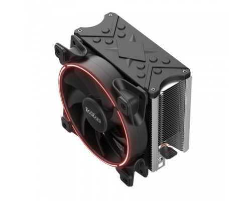 Вентилятор PCCooler GI-X5R  S775/115X/AM2/AM3/AM4 (TDP 160W, вент-р 120мм с PWM, Red LED FAN, 5 тепловых трубок 6мм, 1000-1800RPM, 26.5dBa)  (0729)