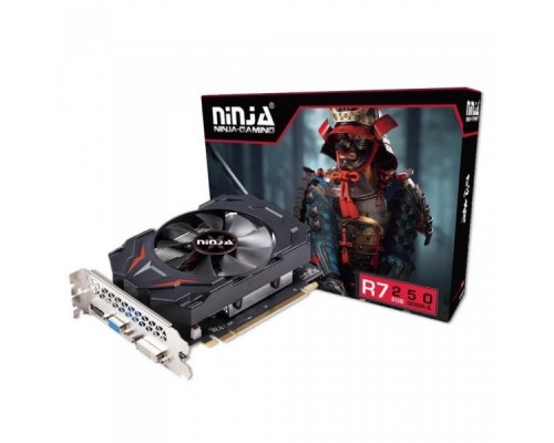 Видеокарта AMD AHR725025F Radeon R7 250 (384SP) 2G GDDR5 128BIT (DVI/HDMI/CRT) RTL