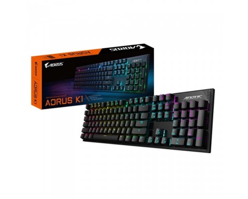 Игровая клавиатура AORUS K1 , USB, CHERRY MX Red RTL