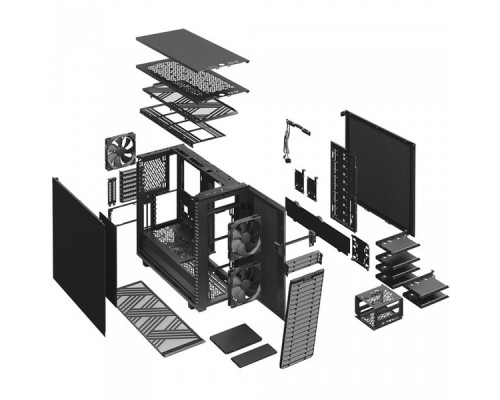 Корпус компьютерный Define 7 XL Black Solid FD-C-DEF7X-01  (702047)