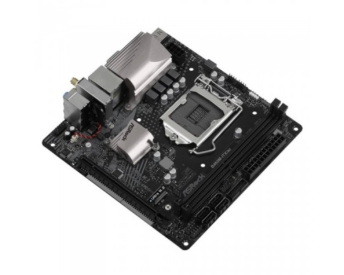 Материнская плата B460M-ITX/AC, Socket 1151, Intel®B460, 2xDDR4-2933, HDMI+DP, 1xPCI-Ex16, 4xSATA3 (RAID 0/1/5/10), 1xM.2, 8 Ch Audio, 1xGLan, WiFi, (0+2)xUSB2.0, (4+2)xUSB3.2, 1xPS/2, Mini-ITX, RTL,