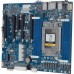 Материнская плата Motherboard Gigabyte MZ01-CE0 E-ATX  AMD EPYC; 8 x DIMMs; 2x 10Gb/s BASE-T LAN ports (Intel® X550-AT2); 4 x SlimSAS (for 16 x SATA 6Gb/s) ports; Ultra-Fast M.2 with PCIe Gen3 x4 interface; Up to 5x PCIe Gen3 exp. slots; Aspeed® AST2