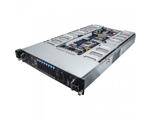 Сервер без блока питания G250-G52(w/o PSU) 2U HPC Server - 8 x GPGPU Card Slots 2x E5-2600v4, 24 x RDIMM ECC DDR4 slots, 2 x GbE LAN ports (Intel® I350-AM2), 8 x 2.5