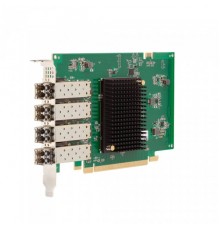 Сетевой адаптер Emulex LPe35004-M2   Gen 7 (32GFC), 4-port, 32Gb/s, PCIe Gen3 x16, Upgradable to 64G                                                                                                                                                      