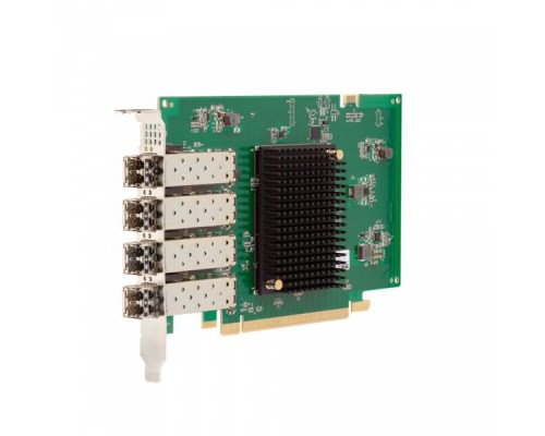 Сетевой адаптер Emulex LPe35004-M2   Gen 7 (32GFC), 4-port, 32Gb/s, PCIe Gen3 x16, Upgradable to 64G