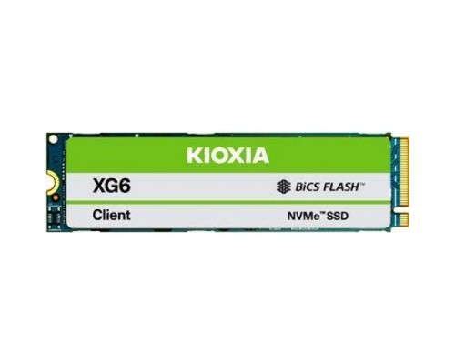 Накопитель KIOXIA SSD 512GB M.2 2280 (Single-sided), NVMe/PCIe 3.0 x4, R3100/W2800MB/s, TLC (BiCS Flash™), 3 years wty