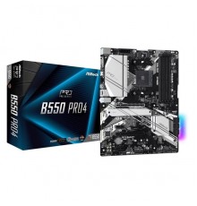 Материнская плата AMD B550 SAM4 ATX B550 PRO4 ASROCK                                                                                                                                                                                                      