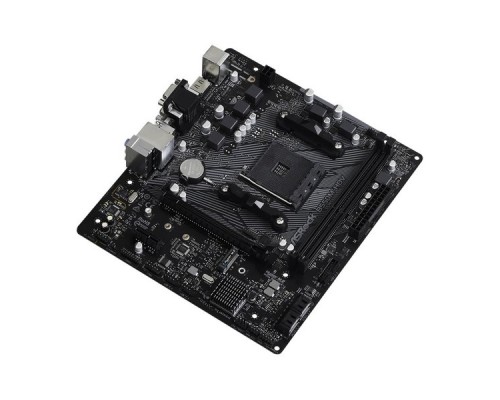 Материнская плата AMD B550 SAM4 MATX B550M-HDV ASROCK