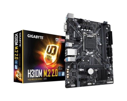 Материнская плата H310 S1151 MATX H310M M.2 V2.0 GIGABYTE