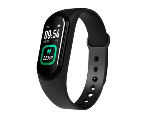 Фитнес-браслет BAND HEART RATE BLACK G-SM09BLK GEOZON