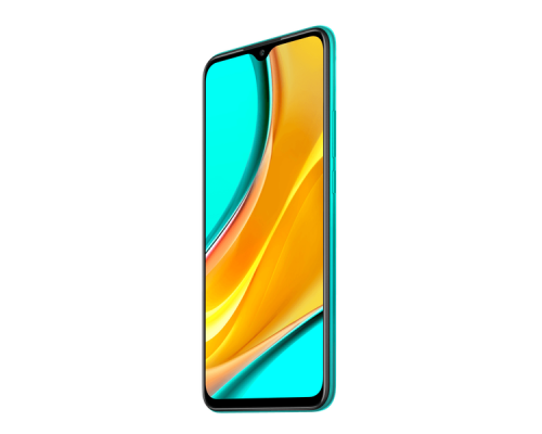 Смартфон Xiaomi Redmi 9 Ocean Green(M2004J19AG, 6.53'' 19.5:9 1080x2340, 2,0 ГГц+1,8 ГГц, 8 Core, 4 GB, 64 GB, 13 МП+8 МП+5 МП+2 МП/8Mpix, 2 Sim, 2G, 3G, LTE, BT v5.0, Y, GPS / AGPS, GLONASS, Beidou, Type-C, 5020 мА·ч, 198g, 162,3 ммx77 ммx9,1 мм