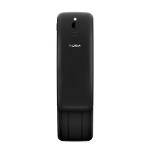 Телефон сотовый Nokia 8110 DS TA-1048 Black, 2.4'' 320x240, 1.1GHz, 2 Core, 512MB RAM, 4GB, 2Mpix, 2 Sim, 2G, 3G, LTE, BT, Wi-Fi, GPS, Micro-USB, 1500mAh, Smart Feature OS KaiOS, 117g, 133.45 x 49.3 x 14.9, IP52                                       