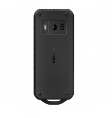 Телефон сотовый Nokia 800 DS TA-1186 BLACK, 2.4'' 320x240, 512 МБ, 4GB, up to 32GB flash, 2Mpix, 2 Sim, 2G, 3G, LTE, BT v4.1, Wi-Fi, GPS, Micro-USB, 2100mAh, KaiOS, 161g, 145,4 ммx62,1 ммx16,11 мм, Предусмотренная защита от воды и пыли (IP68)        