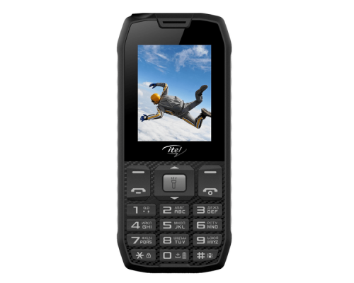 Телефон сотовый Itel Black, 2.4'' 320x240, 32MB RAM, 32MB, up to 32GB flash, 0.08Mpix, 2 Sim, 2G, BT v2.1, Micro-USB, 1500mAh, Mocor 12, 110g, 136 ммx60 ммx14,4 мм