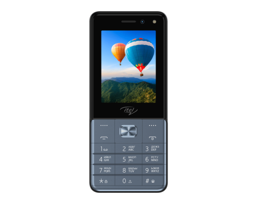 Телефон сотовый Itel Blue, 2.4'' 320x240, 64MB RAM, 64MB, up to 32GB flash, 0.08Mpix/0,08 МП, 2 Sim, 2G, BT v2.1, Micro-USB, Mocor 12, 125 ммx54 ммx11,3 мм