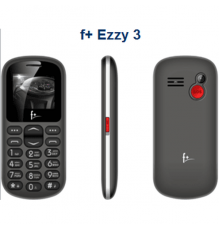 Телефон сотовый F+ Ezzy3 White, 1.77'' 160x128, 32MB RAM, 32MB, up to 16GB flash, 0.08Mpix, 2 Sim, BT v2.1, Micro-USB, 800mAh, 77g, 118,2 ммx55,5 ммx14,7 мм                                                                                              