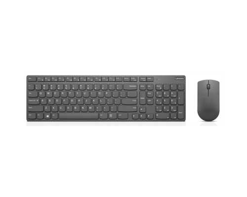 Клавиатура и мышь Lenovo Professional Ultraslim Wireless Combo Keyboard and Mouse- Russian/Cyrillic ( 1 x 2.4 GHz nano USB receiver, 1 x micro USB charging cable, 2 x AAA batteries