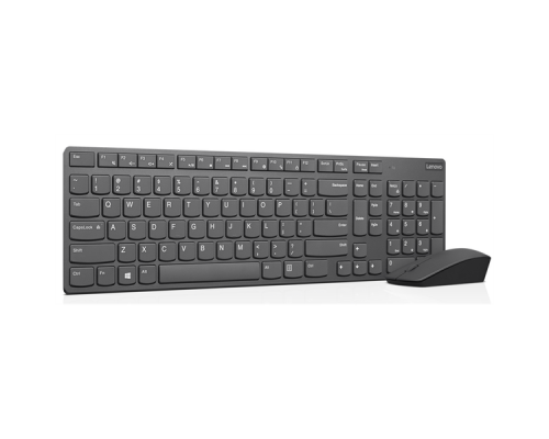 Клавиатура и мышь Lenovo Professional Ultraslim Wireless Combo Keyboard and Mouse- Russian/Cyrillic ( 1 x 2.4 GHz nano USB receiver, 1 x micro USB charging cable, 2 x AAA batteries