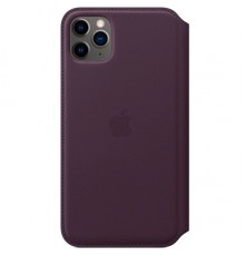 Чехол iPhone 11 Pro Leather Folio - Aubergine                                                                                                                                                                                                             