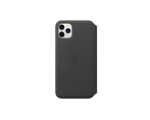 Чехол iPhone 11 Pro Max Leather Folio - Black