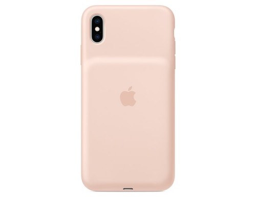 iPhone XS Max Smart Battery Case - Pink Sand