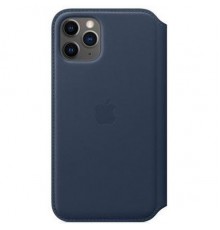 Чехол iPhone 11 Pro Leather Folio - Deep Sea Blue                                                                                                                                                                                                         