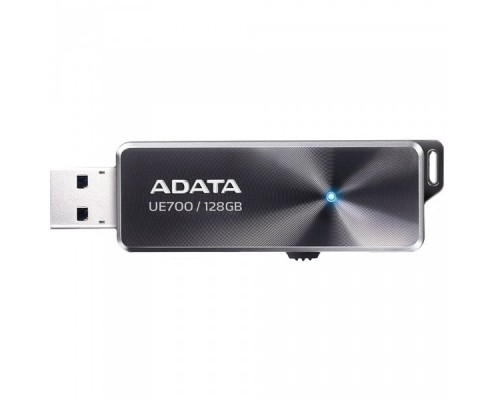 Флеш диск 128GB ADATA UE700Pro USB Flash AUE700PRO-128G-CBK USB 3.2 Gen 1, 220/135, Black, RTL