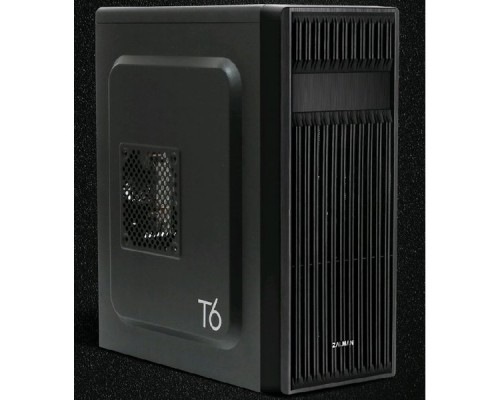 Корпус ZALMAN T6, без БП, черный, ATX