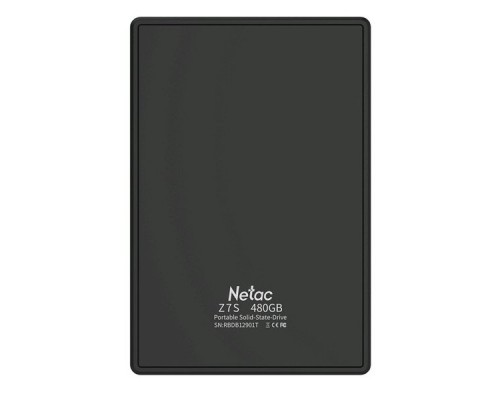 Внешний накопитель SSD Netac Z7S 120GB USB 3.2 Gen 2 Type-C NT01Z7S-120G-32BK