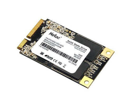 Накопитель SSD Netac mSata N5M 128GB NT01N5M-128G-M3X TLC