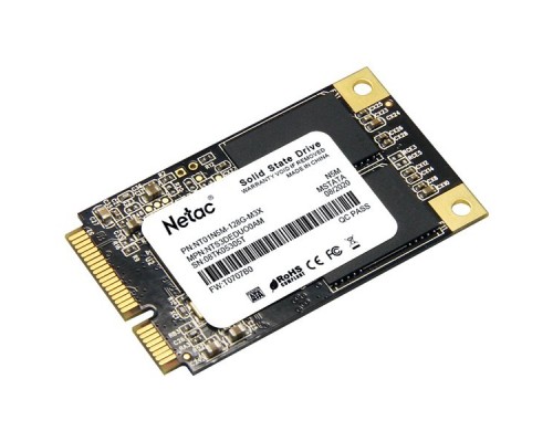 Накопитель SSD Netac mSata N5M 128GB NT01N5M-128G-M3X TLC