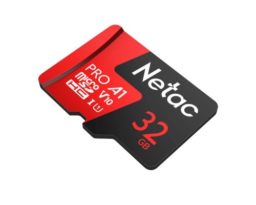 Карта памяти MicroSDHC 32GB  Netac Class 10 UHS-I U1 P500 Standart  [NT02P500STN-032G-S]