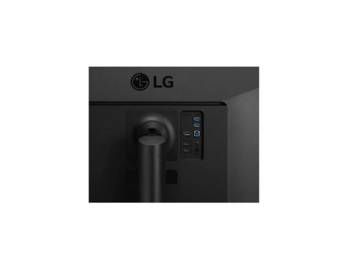 Монитор жидкокристаллический LG Монитор LCD 34'' [21:9] 3440x1440(UWQHD) IPS, nonGLARE, 300cd/m2, H178°/V178°, 1000:1, 16.7M, 5ms, 2xHDMI, DP, USB-Hub, Height adj, Tilt, Speakers, Audio out, 2Y, Black