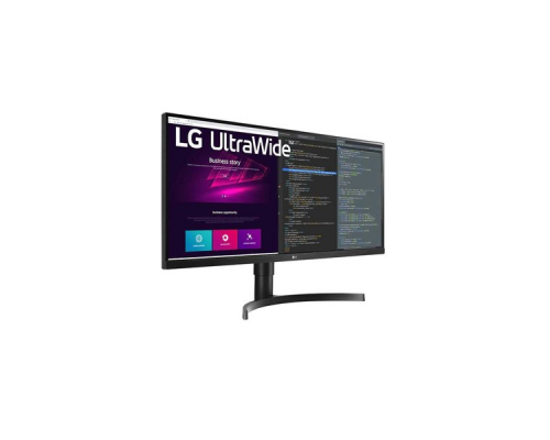 Монитор жидкокристаллический LG Монитор LCD 34'' [21:9] 3440x1440(UWQHD) IPS, nonGLARE, 300cd/m2, H178°/V178°, 1000:1, 16.7M, 5ms, 2xHDMI, DP, USB-Hub, Height adj, Tilt, Speakers, Audio out, 2Y, Black