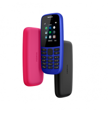 Телефон сотовый Nokia 105 SS TA-1203 Pink, 1.77'' 160x120, 4MB RAM, 4MB, 1 Sim, 2G, Micro-USB, 800mAh, 74,04 г, 119 ммx49,2 ммx14,4 мм                                                                                                                    